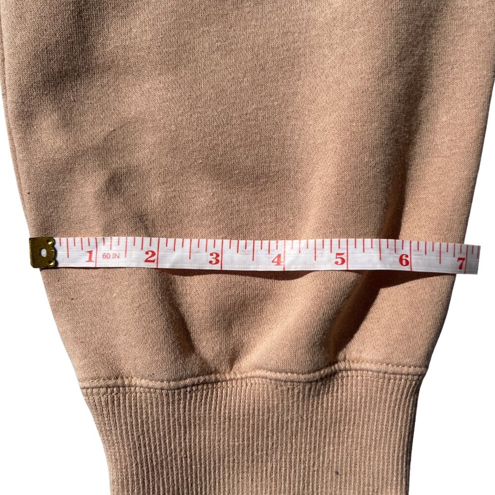 Nike Sweatpants Men's Size XL Tan Fleece Joggers Athletic Pants Swoosh Logo - Picture 13 of 14